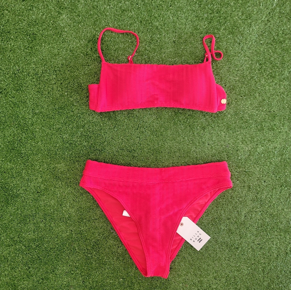 Billabong Red Bikini Set